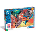 Clementoni Παιδικό Παζλ Super Color Super-Man 104 τμχ