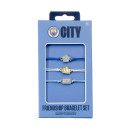Carat Shop Manchester City fc - Friendship Bracelet set (Mcfb0001)