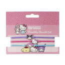 Carat Shop Hello Kitty - Kuromi and my Melody Friendship Bracelet set (Hkfb0007)