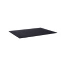 Estia Γυαλινη Επιφανεια Κοπης Αναγλυφη Black Marble 30.5x41cm