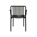 PARMA-S BLACK ΠΟΛΥΘΡΟΝΑ ΠΟΛ/ΝΙΟΥ 56X56X79εκ.