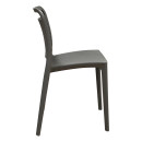 LORA DARK GREY ΚΑΡΕΚΛΑ ΠΟΛ/ΝΙΟΥ 41X49X78εκ.