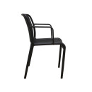 PARMA-S BLACK ΠΟΛΥΘΡΟΝΑ ΠΟΛ/ΝΙΟΥ 56X56X79εκ.