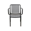 PARMA-S BLACK ΠΟΛΥΘΡΟΝΑ ΠΟΛ/ΝΙΟΥ 56X56X79εκ.