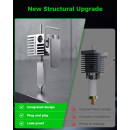 Creality Sparkx i7 0.2mm hot end & Nozzle - Nickel Plated Copper Alloy + Hardened Steel