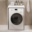 Έπιπλο Πλυντηρίου Pinar Megapap Χρώμα Λευκό 65,5x60x88,6εκ.