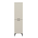 Ντουλάπι με Καλάθι Απλύτων Singa Megapap Χρώμα Sandstone 45x40x180εκ.
