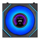 Lian li uni fan sl inf lcd Flex - Black - Wireless 120 (1pc) Case fan - no Controller Included