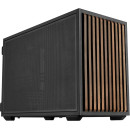 Lian li dan-b4 Wood Black - Matx Mesh - pc Gaming Case - 2x 120 Fans Included - gpu Support 358.9mm