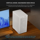 Lian li dan-b4 Black - Matx Mesh - pc Gaming Case - 2x 120mm Fans Included - gpu Support 358.9mm