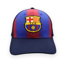 Fc Barcelona Official cap – Navy & Blaugrana Split Panel – Size Adult (5001gbbil)