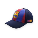 Fc Barcelona Official cap – Navy & Blaugrana Split Panel – Size Adult (5001gbbil)