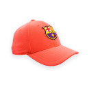 Fc Barcelona Official cap – Orange With Full-Colour Crest – Size Adult (5001gbaw)