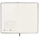 Moleskine Ruled Notebook Hard Cover Large Limited Edition Velvet Notebook Black