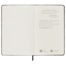 Moleskine Ruled Notebook Hard Cover Large Limited Edition Velvet Notebook Black