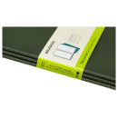 Moleskine Plain Cahier L Myrtle Green set 3pcs