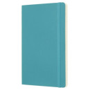 Moleskine Soft Ruled L Reef Blue