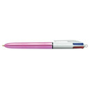Στυλό Bic 4 Colours Ballpoint Shine Pink 1mm 951352