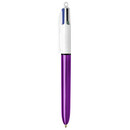 Στυλό Bic 4 Colours Ballpoint Shine Purple 1mm 310407