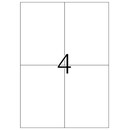 Ετικέτες Διόρθωσης Herma 105x148mm 25 Φύλλα 100 Ετικέτες No 4229