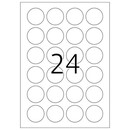 Ετικέτες Ασφαλείας Herma Φ40 25 Φύλλα 600 Ετικέτες No 4234