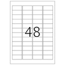Ετικέτες Εξωτερικών Χώρων Herma 45.7x21.2mm 10 Φύλλα 480 Ετικέτες No 9531
