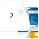 Ετικέτες Διαφανείς Herma 210x148mm 25 Φύλλα 50 Ετικέτες No 4683