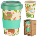 Κούπα - Ποτήρι - Bamboo Cup - Just Hanging Around Sloth 400ml BAMB35