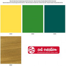 Χρώμα Glass & Porcelain Opaque Art Creation Royal Talens Set Green Gold 4 x 30ml