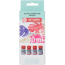 Χρώμα Glass & Porcelain Opaque Art Creation Royal Talens Set Pink Silver 4 x 30ml