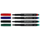 Μαρκαδόρος OHP Faber Castell Μ Μαύρο 1525