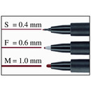 Μαρκαδόρος OHP Faber Castell Μ Κόκκινο 1525