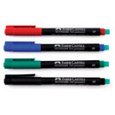 Μαρκαδόρος OHP Faber Castell S Μαύρο 1523