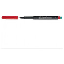 Μαρκαδόρος OHP Faber Castell S Κόκκινο 1523