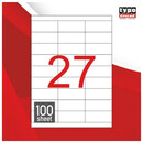 Ετικέτες TYPOTRUST 100 ΦΥΛΛΑ 70 Χ 30 mm (2700 ετικ)