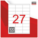 Ετικέτες TYPOTRUST 100 ΦΥΛΛΑ 70 Χ 32,12 mm (2700 ετικ)