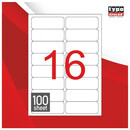 Ετικέτες TYPOTRUST 100 ΦΥΛΛΑ 99,1 Χ 33,9 mm (1600 ετικ)