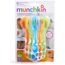 Munchkin Multi Coloured Forks & Spoons Σετ Μαχαιροπίρουνα 6Τμχ 12m+ 11454