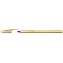 Στυλό Bic Cristal Original Shine Ballpoint 1.0mm Χρυσό
