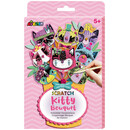 Arts & Crafts Scratch Bouquet - Kitty 60744