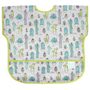 Bumkins Αδιάβροχη Σαλιάρα - Ποδιά με Κοντά Μανίκια - Junior Bib Cacti - 3308111