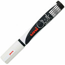 Μαρκαδόρος Υγρής Κιμωλίας Uni Chalk Marker PWE-5M White