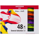 Σετ Ακρυλικά Χρώματα Royal Talens Amsterdam All Acrylics Standard 20ml 48τμχ