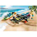 Playmobil Αυτοκίνητο Με Ανοιχτή Οροφή Και Κανό 70436