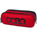 Κασετίνα Polo Οβάλ Triple Κόκκινο 9-37-005-3000