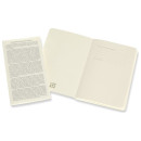 Moleskine Volant Pocket Plain Coral Orange Aquamarine Blue Set 2pcs