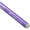 Μολύβι B Faber Castell Grip Sparkle Περλέ Μώβ 118204
