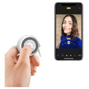 Φορητό Bluetooth Ηχείο Xoopar Yoyo Stereo Finger Speaker 6W & TWS Metallic White Set 2pcs