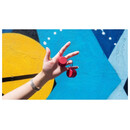 Φορητό Bluetooth Ηχείο Xoopar Yoyo Stereo Finger Speaker 6W & TWS Metallic Red Set 2pcs