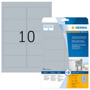 Ετικέτες Ασημί Ματ Herma 96x50.8mm 25 Φύλλα 250 Ετικέτες No 4223